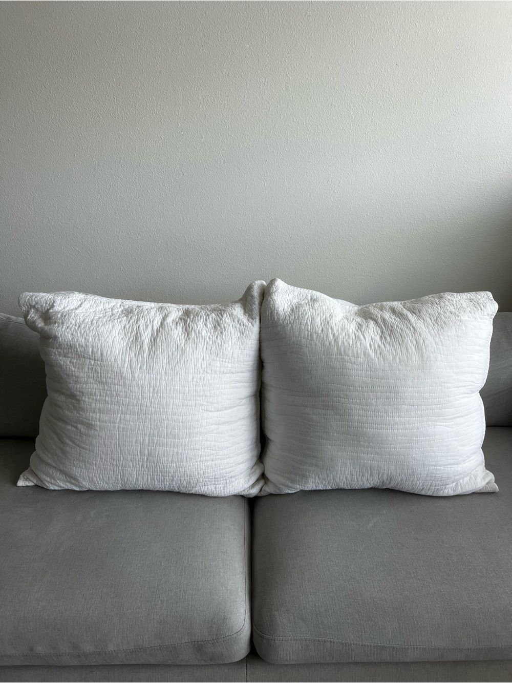 Quilted Euro Throw Pillows